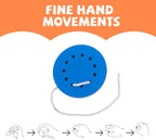 Juego de juguetes de madera con cuentas y cordones de cuerda con bandeja, juego educativo de hilo para el desarrollo de habilidades motoras finas, tarjetas de cordones para niños pequeños de 1 a 3,