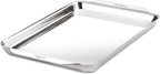 All-Clad Molde para hornear de acero inoxidable de 10 x 15 pulgadas, triple capa para hornear consistente, (asar, hornear galletas, brownies y más) utensilios profesionales de acero inoxidable para