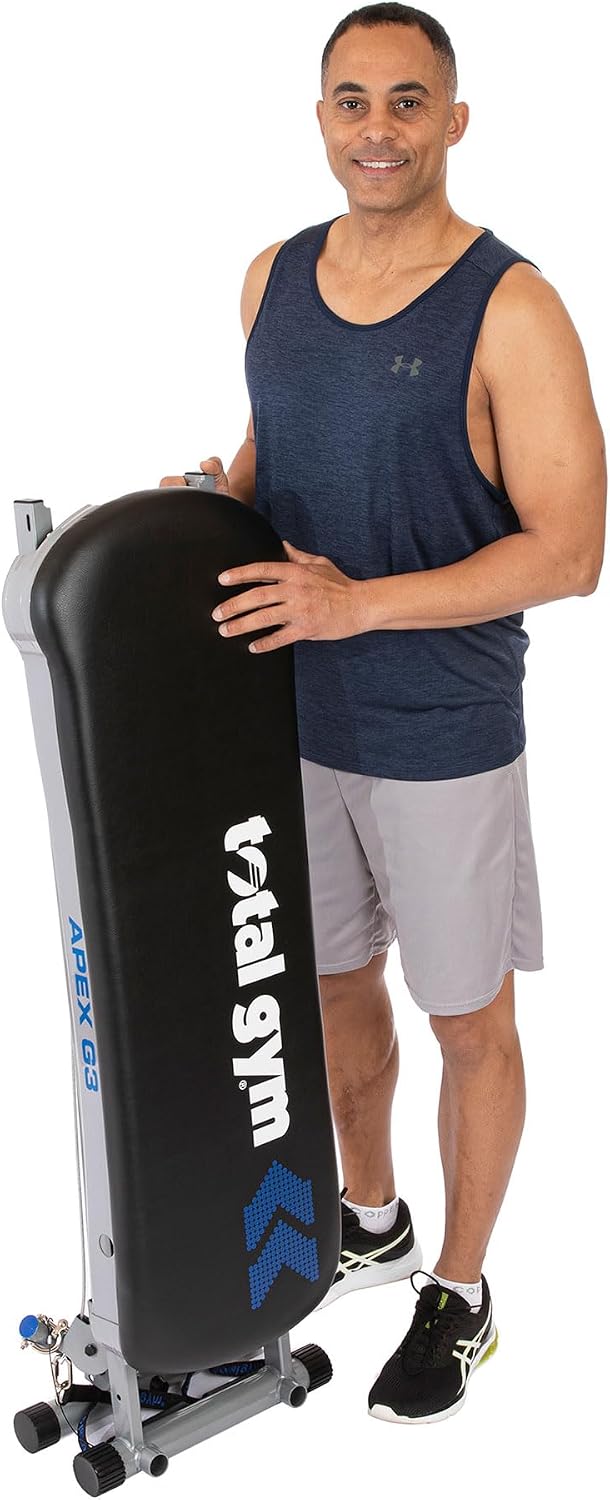 Total Gym APEX G3 Home Gym, 8 niveles de resistencia, más de 70 ejercicios