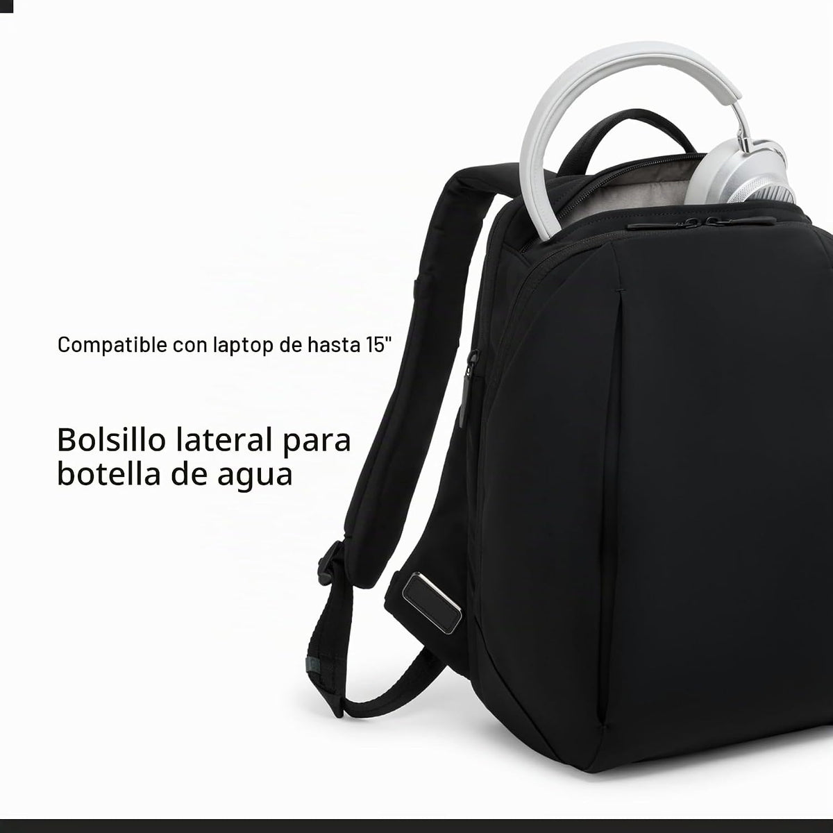 TUMI Axis Mochila mediana de 20 litros, se adapta a portátiles de hasta 15
