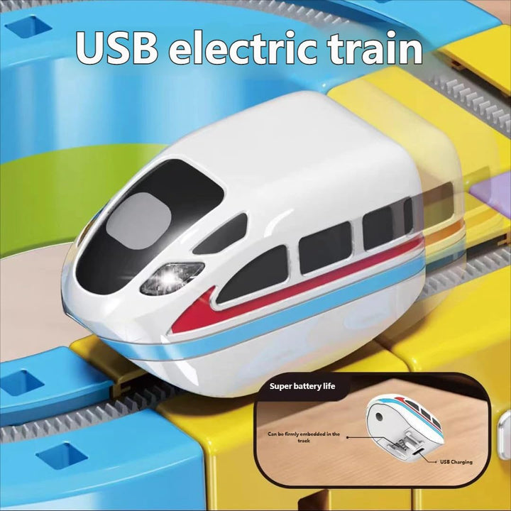 Juego de tren eléctrico de repuesto 2 unidades de autos