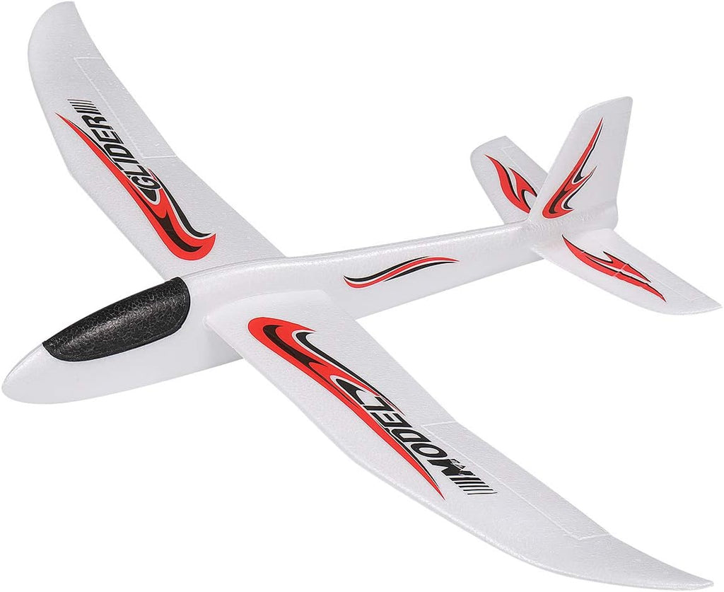 Aviones Planeadores de Espuma TOYANDONA, Avión Grande de 39 Pulgadas para Lanzamiento a Mano, Aviones Voladores de 2 Modos de Vuelo Juguete de Espuma de Poliestireno para Niños, Favoritos de Fiesta de Cumpleaños, Juegos al Aire Libre y en el Jardín