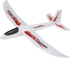 Aviones Planeadores de Espuma TOYANDONA, Avión Grande de 39 Pulgadas para Lanzamiento a Mano, Aviones Voladores de 2 Modos de Vuelo Juguete de Espuma de Poliestireno para Niños, Favoritos de Fiesta de Cumpleaños, Juegos al Aire Libre y en el Jardín