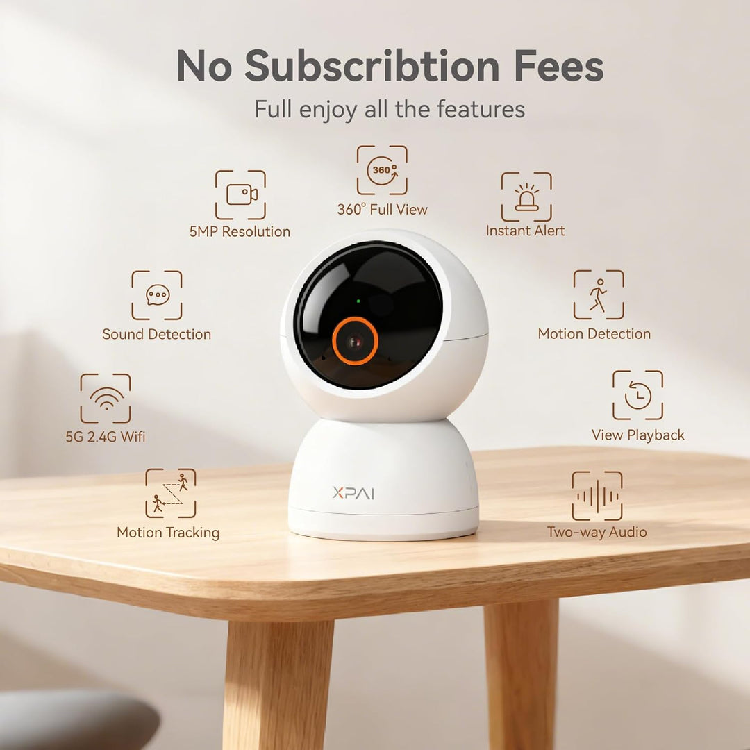 Cámara interior inalámbrica cámara interior 3K sin
