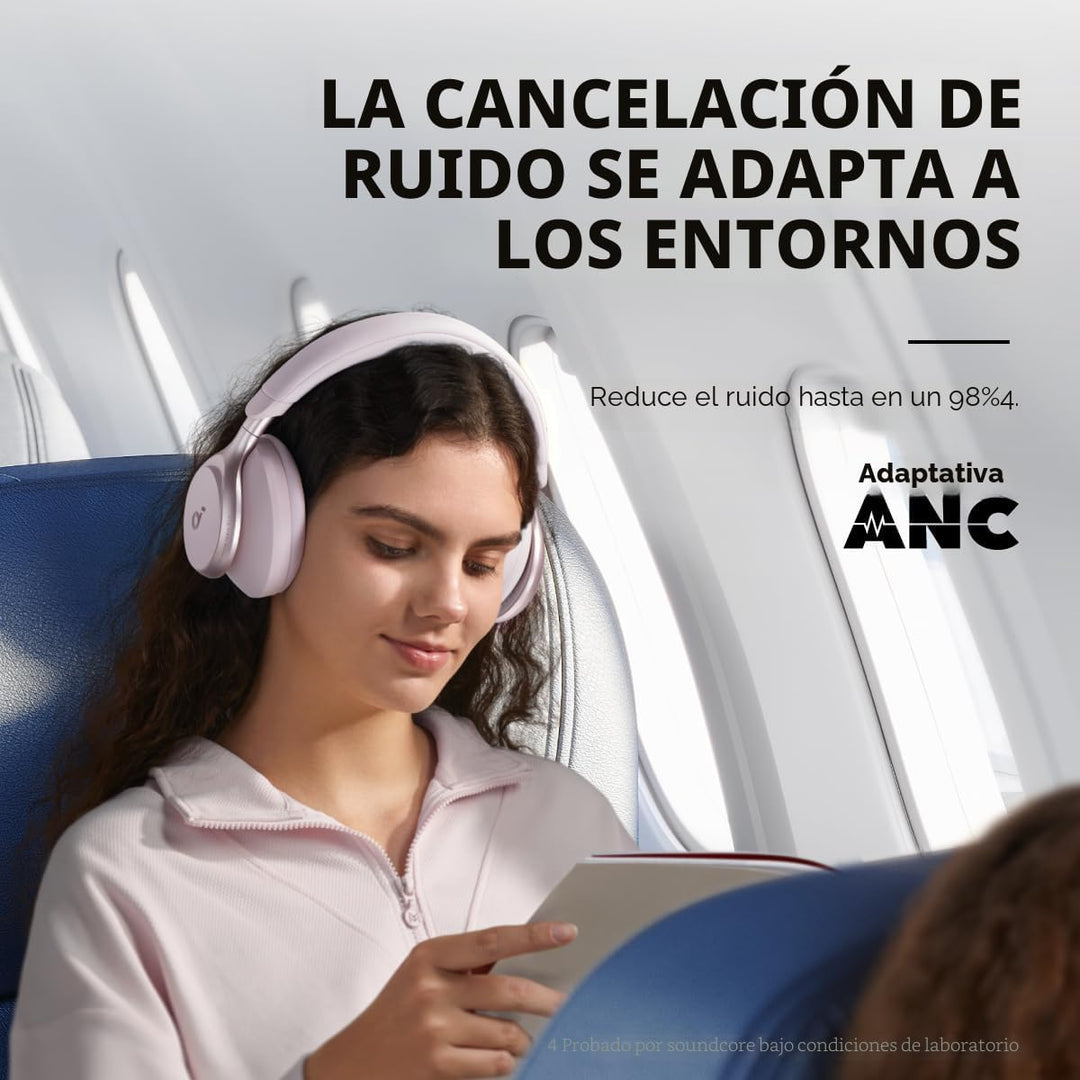 Soundcore de Anker, Space One, Auriculares con cancelación a