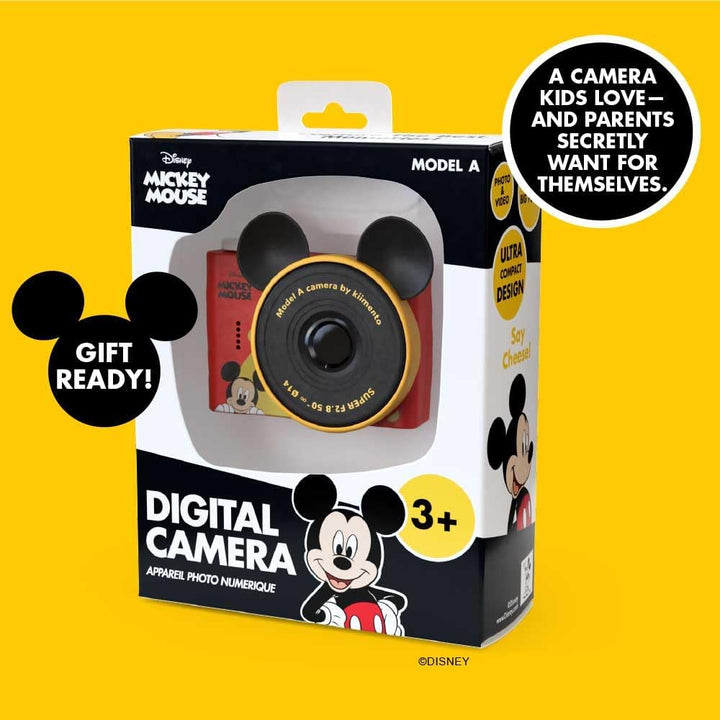 Cámara digital mini de Mickey Mouse para niños, videocámara para ni...