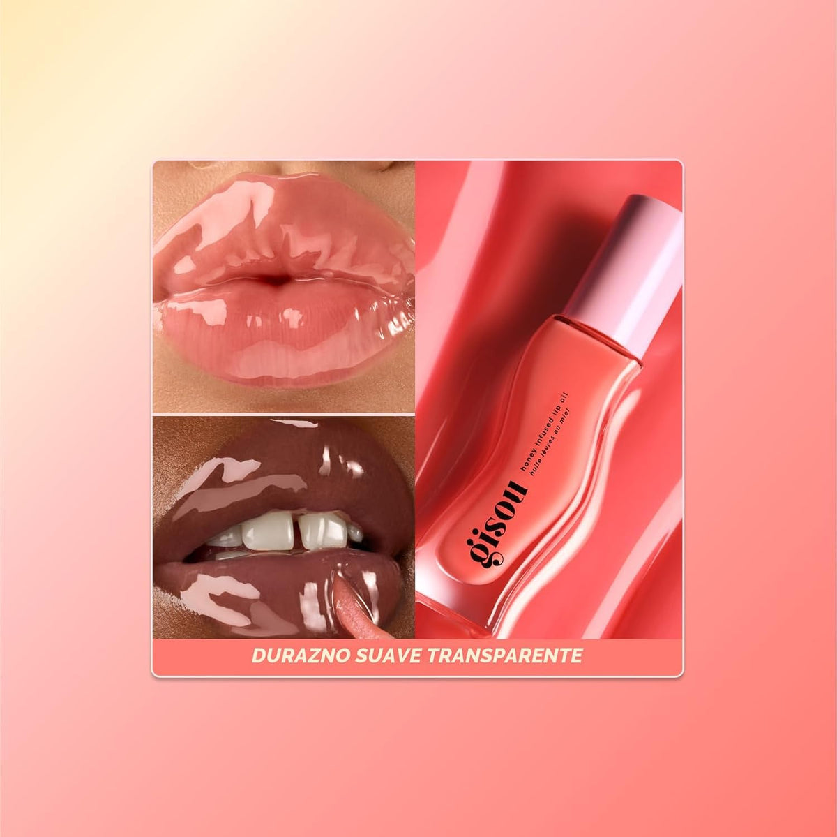 Gisou Aceites labiales con infusión de miel Gloss Hour Edition, jue...