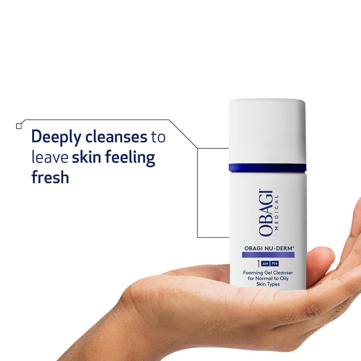 Obagi Nu-Derm Limpiador en Gel Espumoso para la cara \u2013 Limpiad...