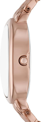 RELIC by Fossil Reloj para mujer Avery de tres agujas en aleación con acabado oro rosado (Modelo: ZR37312)