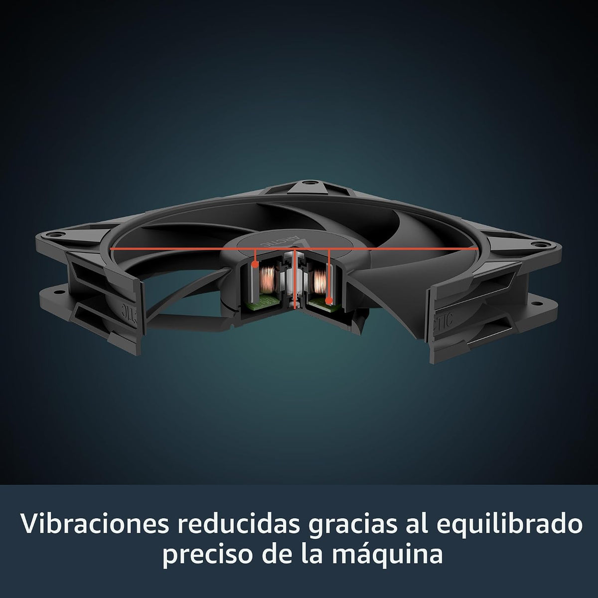ARCTIC P14 Pro PST, Paquete de 5 - Potente Ventilador Premium, Vent...