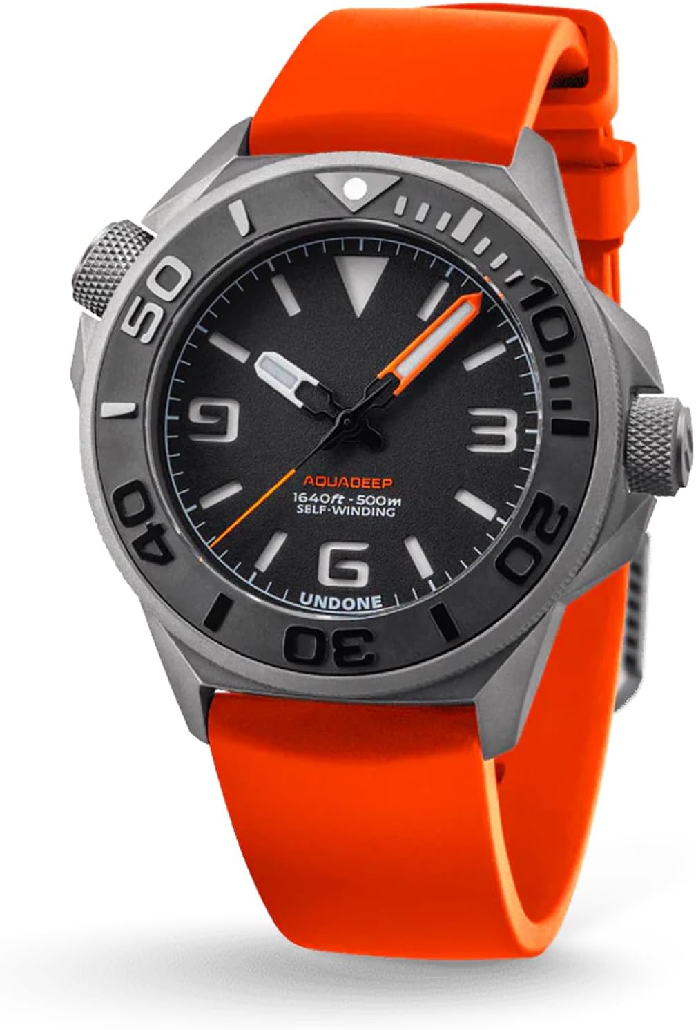 UNDONE Aqua Collection - Reloj automático para hombre, relojes de buceo para hombre