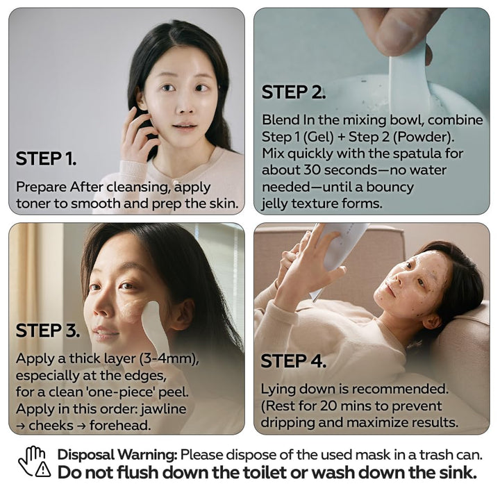 APOFLORA K Beauty - Máscara de modelado de árbol de té, paquete de...