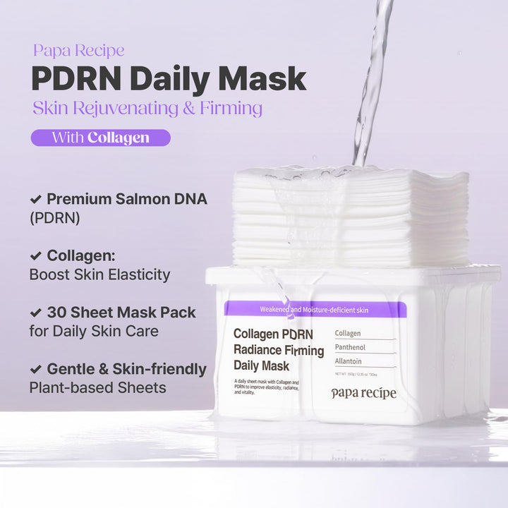Papa Recipe Collagen PDRN - Máscara diaria reafirmante radiante (30...