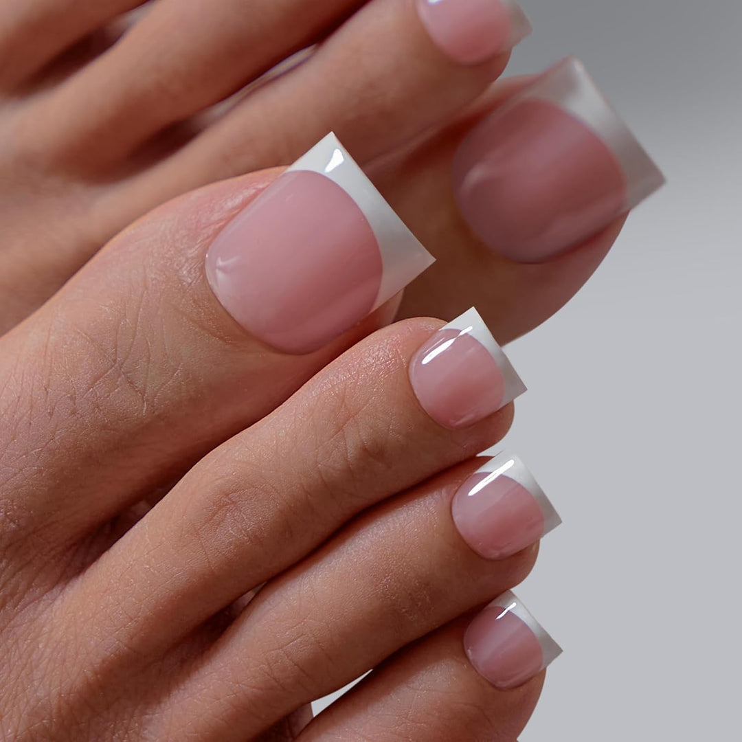 BTArtboxnails XCOATTIPS - Uñas a presión, talla S-L, cuadrado afila...