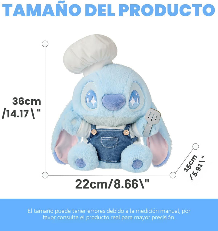 Disney Lilo and Stitch - Colección de la serie de comida de peluche...