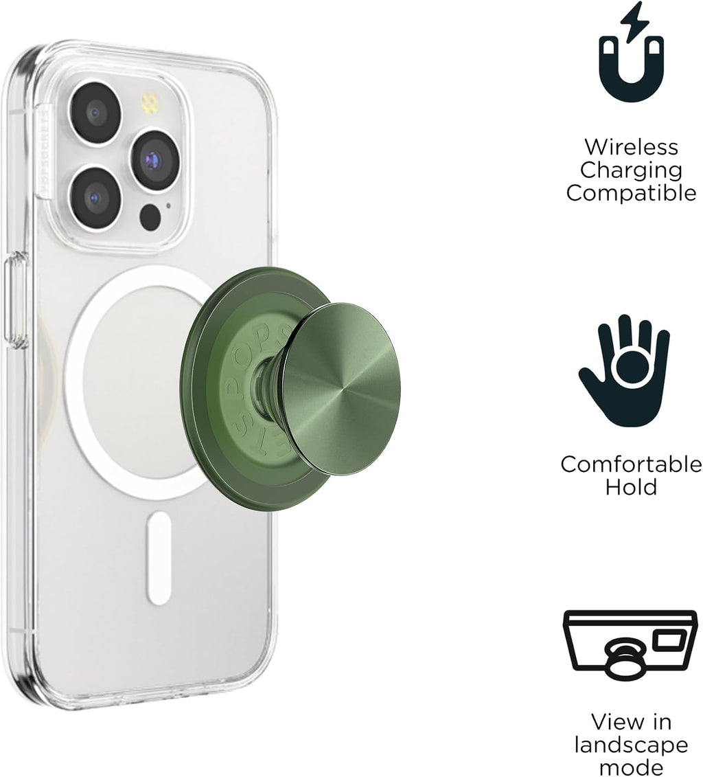 PopSockets - Agarradera magnética para MagSafe, soporte magnético
