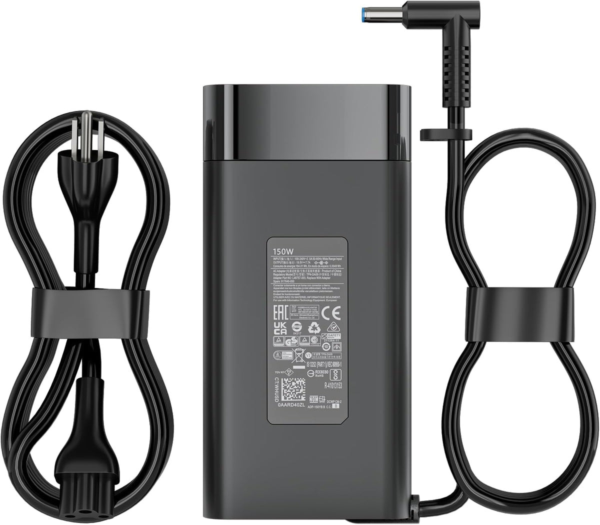 Cargador portátil de 150 W para HP ZBook OMEN Victus Pavilion Blue Tip