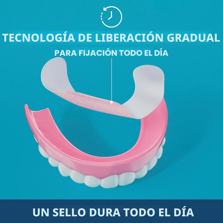 Sea-Bond Sellos adhesivos para dentaduras postizas seguras, parte s...