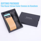 Zertone Kit de maquinillas de afeitar rectas para hombres con punzó...