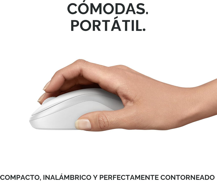 Logitech M240 - Ratón Bluetooth silencioso, inalámbrico, compacto,...