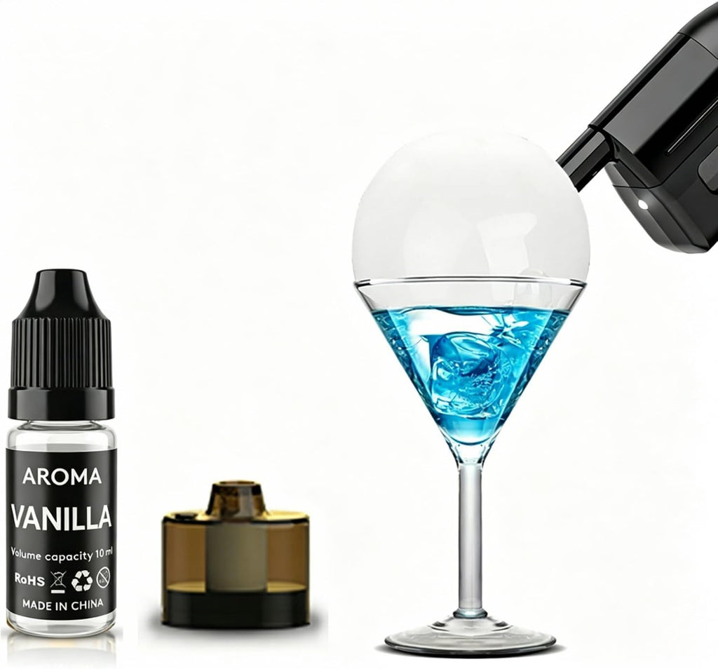 Recambio de aceite aromático de vainilla, 4 x 0.3 fl oz, grado