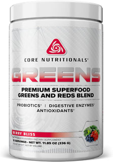 Core Nutritionals Verdes | Mezcla premium de superalimentos rojos y...