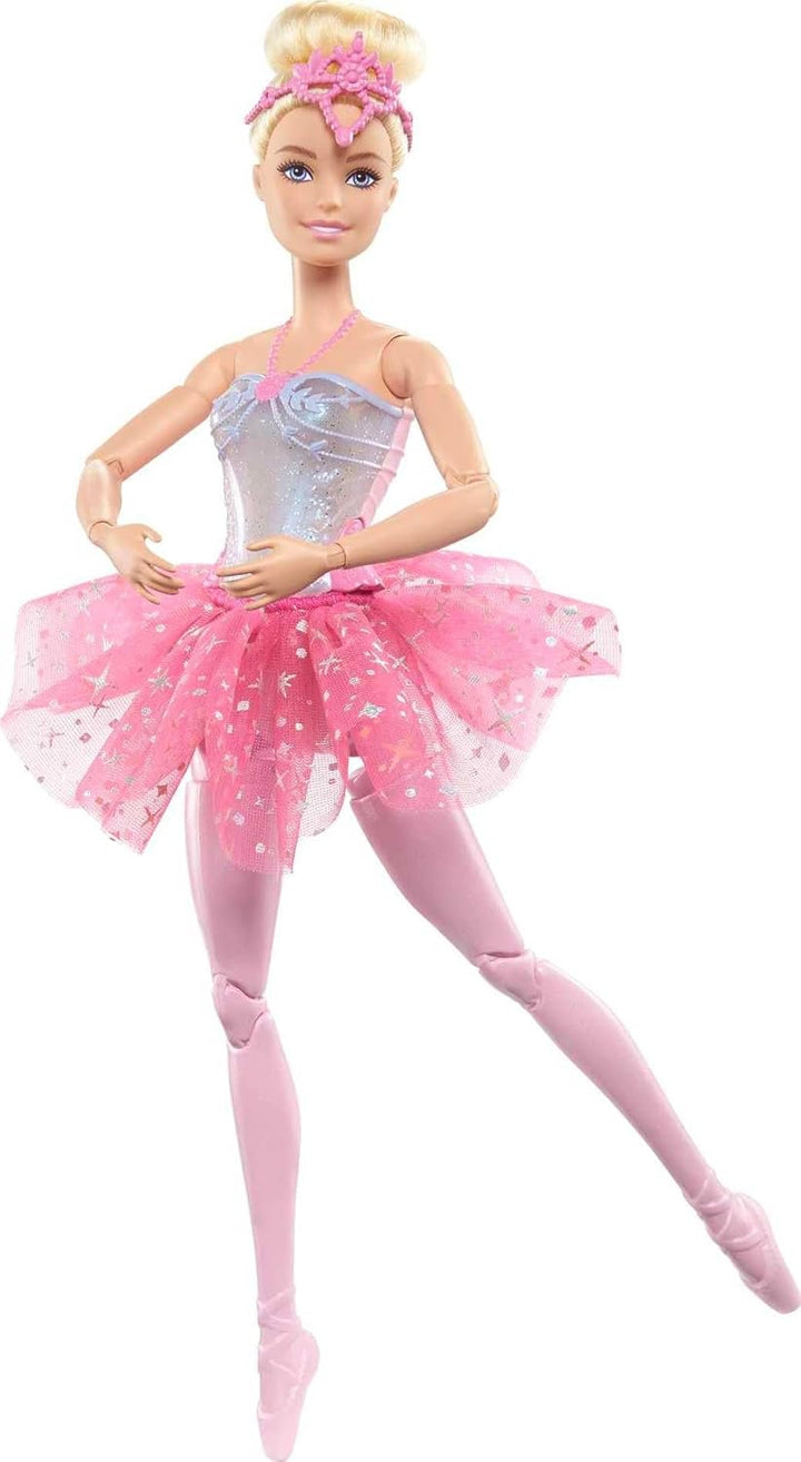 Muñeca Barbie Dreamtopia Twinkle Lights Ballerina con cabello rubio...