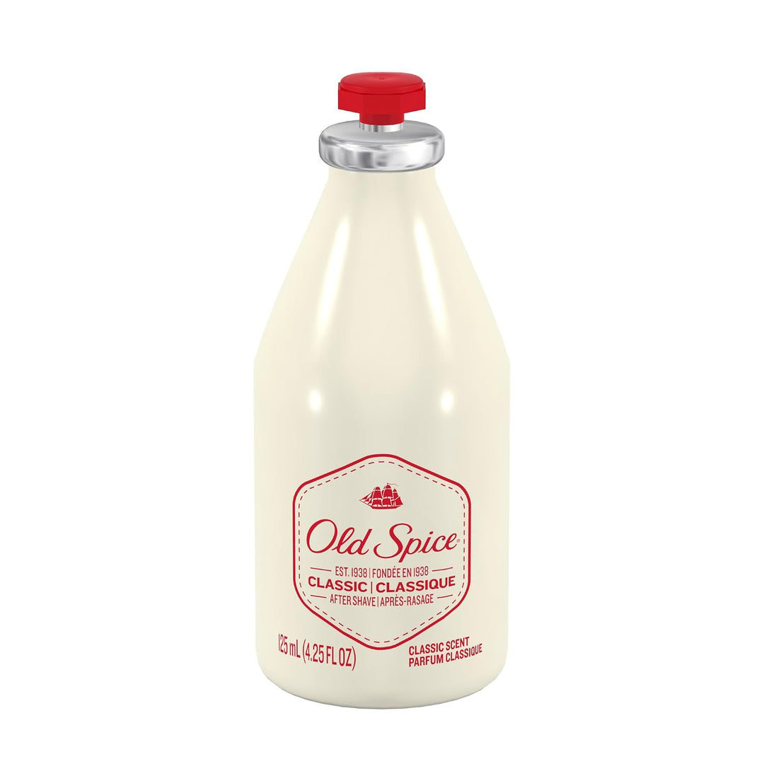 Old Spice Classic- Loción para después de afeitar, aroma clásico, 4...
