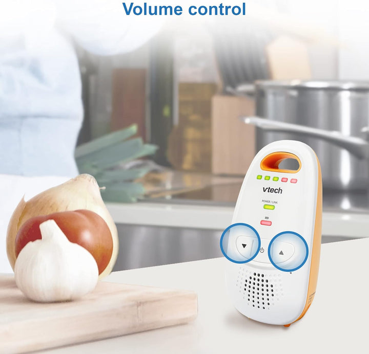 VTech DM1411 Audio Monitor de bebé y chupete portátil Batería recar...