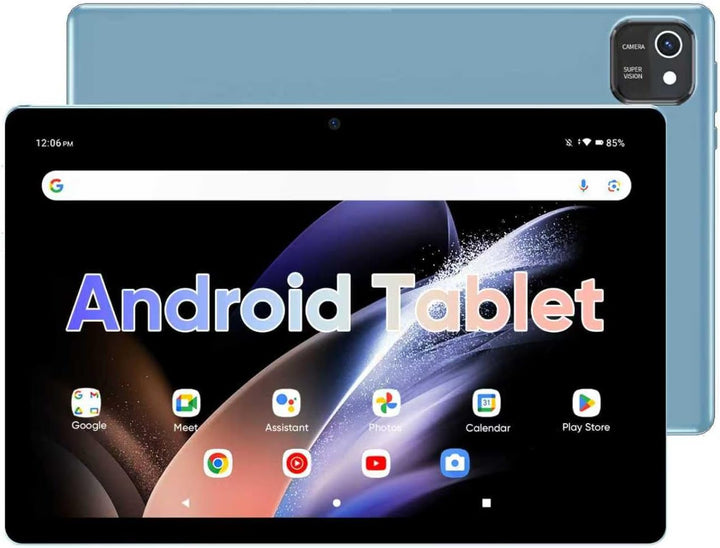 Tabletas Android de 10 pulgadas, 6GB RAM 64GB ROM expansión de 512G...