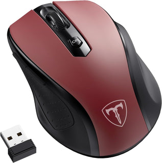 HOTWEEMS Ratón Inalámbrico, Ratón de Computadora D-09 USB Ratones I...