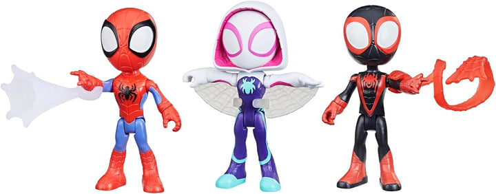 Spidey and his Amazing Friends Paquete de 3, figuras de acción de M...