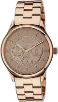 Fossil Moderno y sofisticado reloj multifunción de acero inoxidable en tono oro rosa