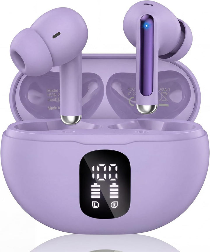 Auriculares inalámbricos, auriculares Bluetooth 5.4 con reproducció...