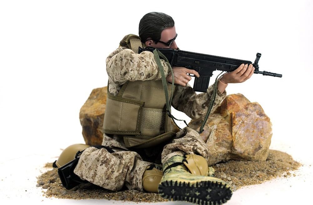 BJPEY Figuras de acción de fuerzas especiales de soldados de 12 pul...