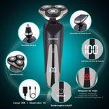 PRITECH - Maquinilla de afeitar eléctrica rotativa para hombre | co...