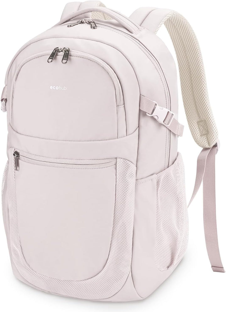 ECOHUB Mochila de viaje para mujeres, para portátil de 17.3 pulgada...