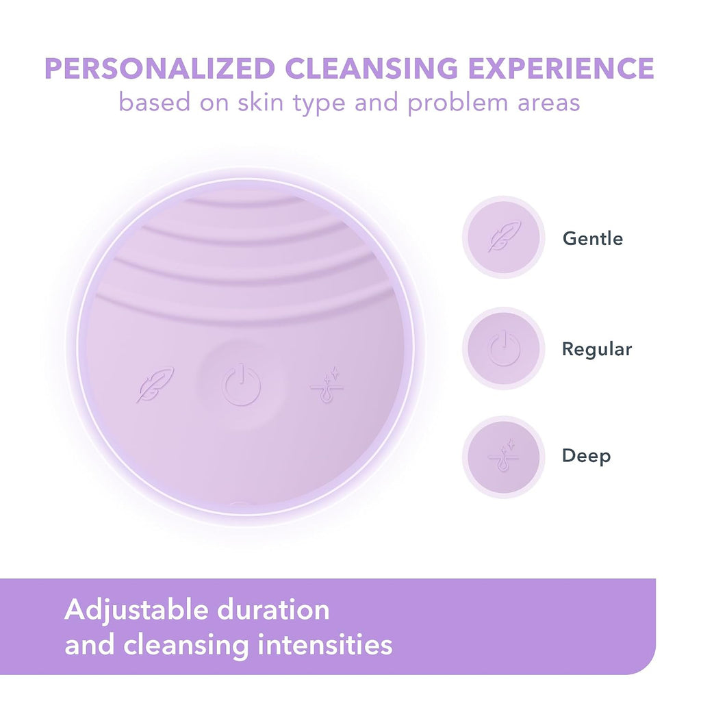 FOREO LUNA 4 Cepillo de limpieza facial - Masajeador facial reafirmante - Cuidado antienvejecimiento - Mejora la absorción - Herramientas simples para el cuidado de la piel - Piel sensible