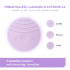 FOREO LUNA 4 Cepillo de limpieza facial - Masajeador facial reafirmante - Cuidado antienvejecimiento - Mejora la absorción - Herramientas simples para el cuidado de la piel - Piel sensible