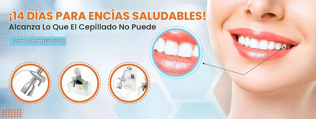 Irrigador dental a chorro de agua ShowerBreeze, trata la enfermedad...