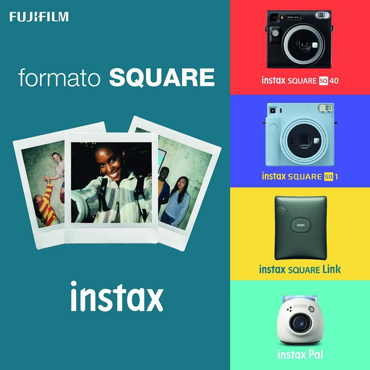 Fujifilm instax Square Rainbow Film - 10 exposiciones (paquete de 2)