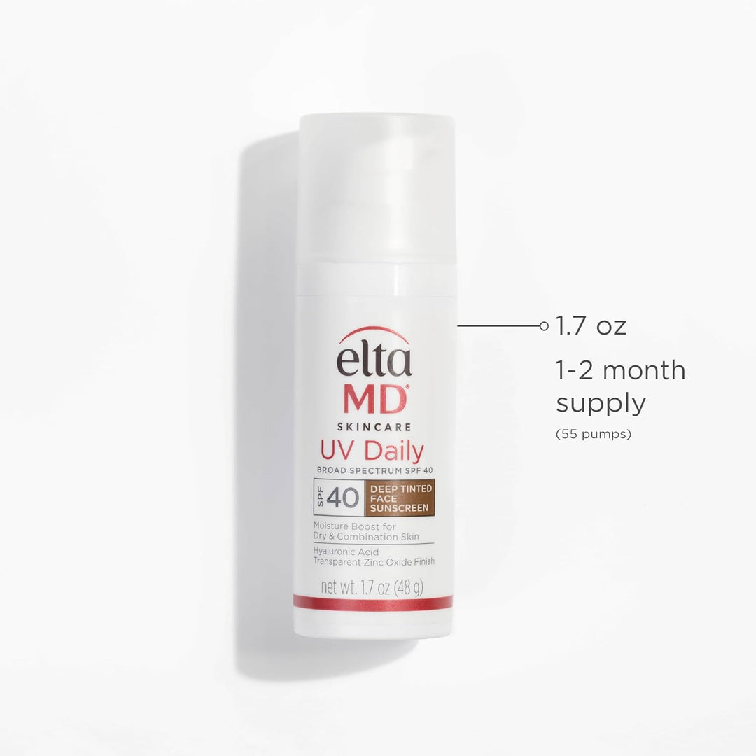 EltaMD - Hidratante facial con protector solar UV diario con óxido...