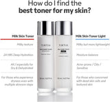 TIRTIR Milk Skin Toner Light | Hidratación instantánea con 4% de ni...