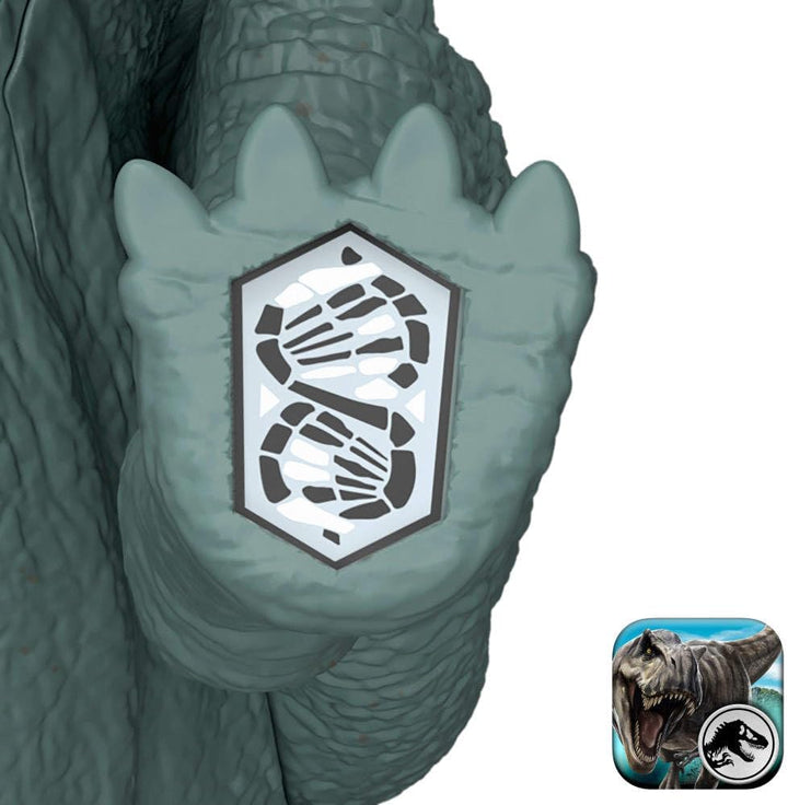 Mattel Jurassic World Rebirth Wild Roar Maiasaura - Juguete de dino...