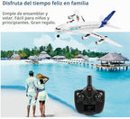 GoolRC RC Avión, WLtoys XK A120 A380 Avión modelo, Control remoto 3CH 2.4G Avión de ala fija EPP RTF Juguete para adultos