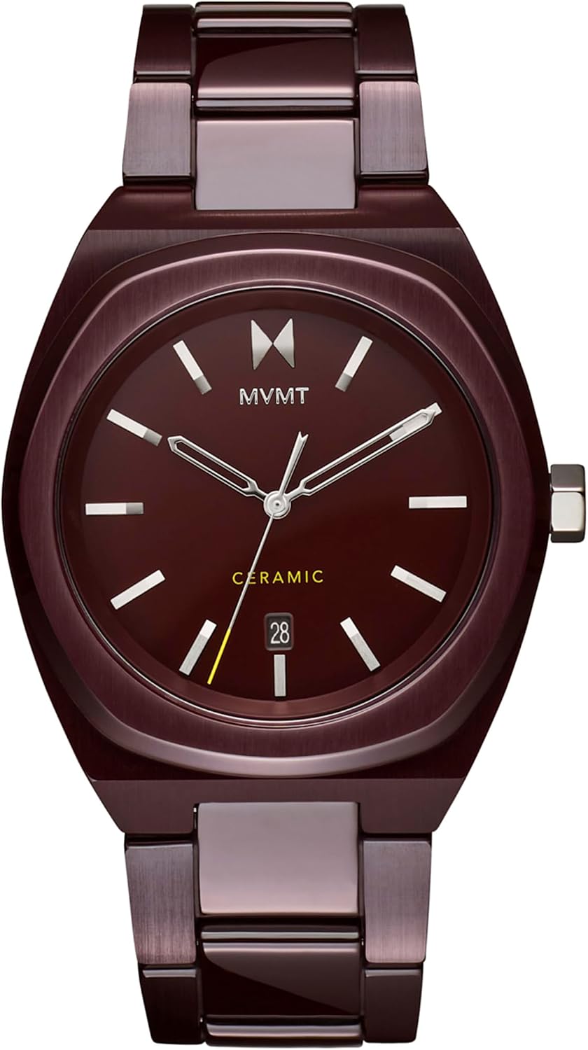 MVMT Odyssey - Reloj de cuarzo de 3 manecillas para hombre, resistente al agua, 5 ATM, ropa deportiva diaria para él