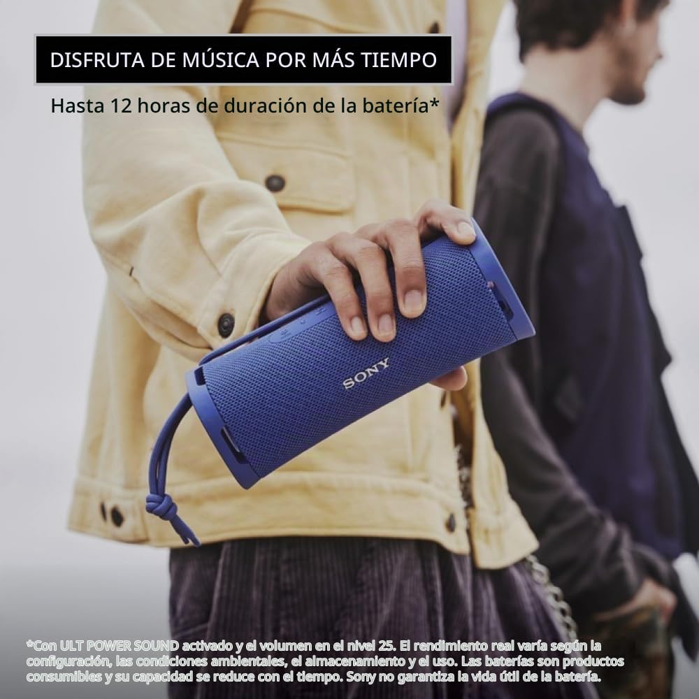 Sony ULT Field 1 Altavoz inalámbrico Bluetooth portátil impermeable, color