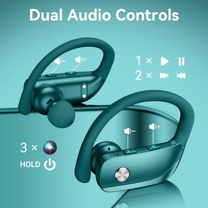 Auriculares inalámbricos bmani, auriculares Bluetooth con 80 horas...