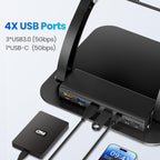 tounee, LD01, hub USB de 3 puertos