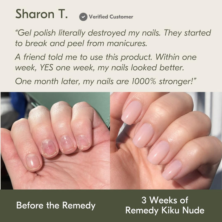 Botanist The Remedy | Esmalte fortalecedor para uñas | Repara y end...